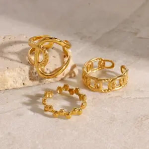 Minimalist Stainless Steel Alien Ring Set for Women 13 S25147e19581442dfbcafc039b2ff4142x