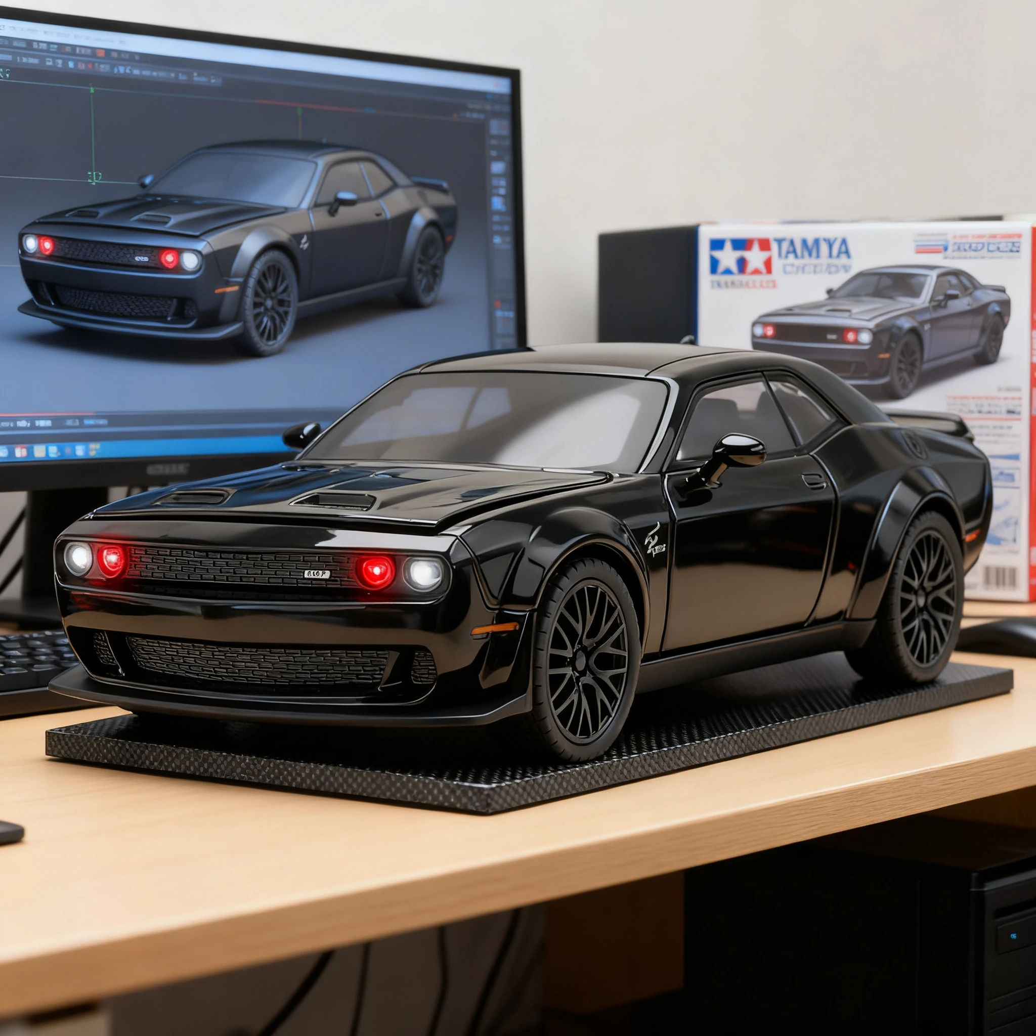 Dodge Challenger Helicat SRT Red Eye Model 1 Dodge Challenger Helicat SRT Red Eye Model