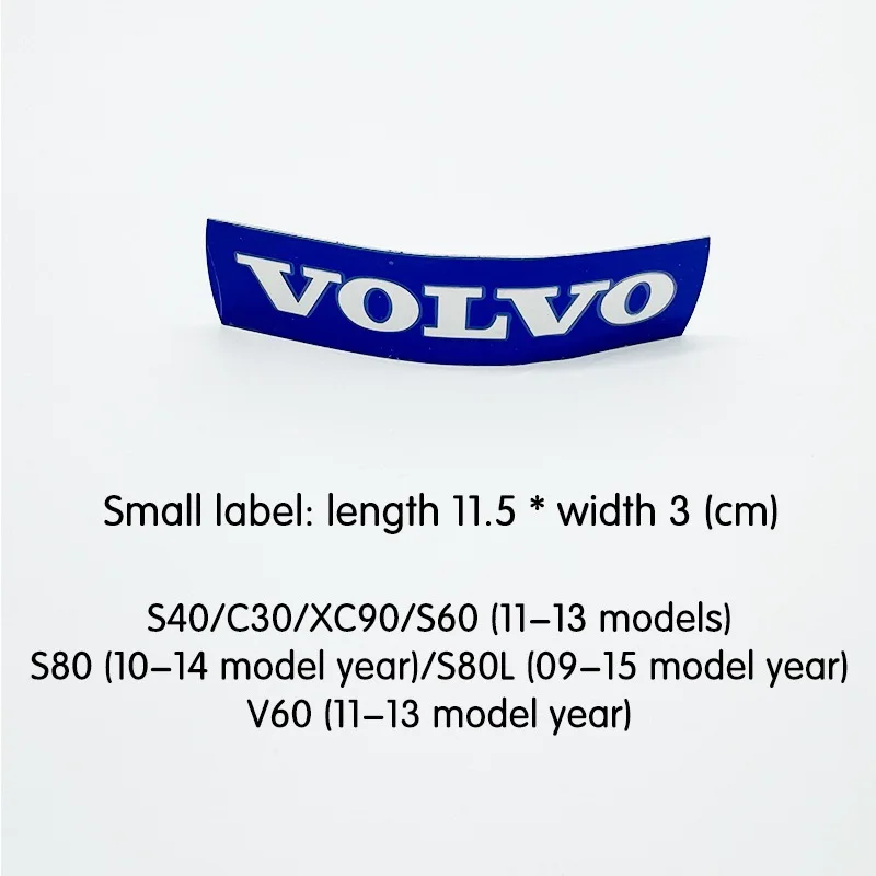 Premium Aluminum Car Logo Sticker 11.5/13.5/4.7 cm 8 Premium Aluminum Car Logo Sticker 11.5/13.5/4.7 cm - Image 8