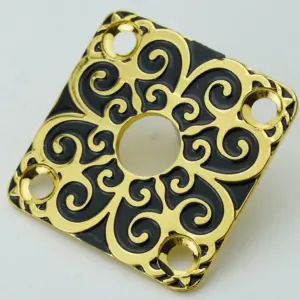 Stainless Steel Guitar Jack Plate GJ011 19 S25308836524a4a3da6e33f69c9cda1ff9