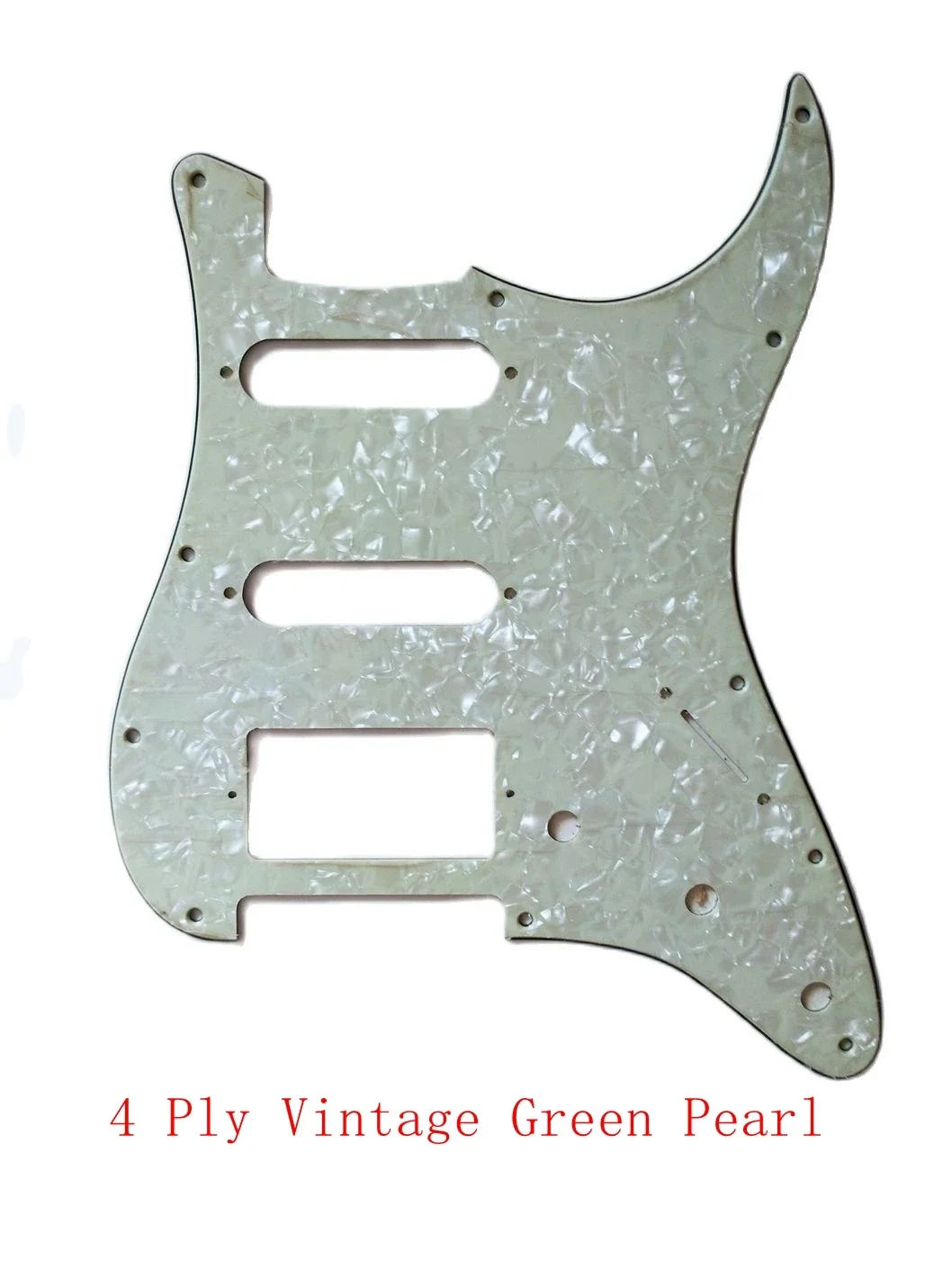 Prewired SSH Strat Pickguard with Wilkinson Alnico 5 7 Prewired SSH Strat Pickguard with Wilkinson Alnico 5 - Image 7