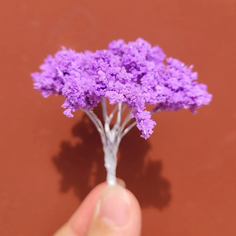 Vibrant 65mm Miniature Trees Set for Dioramas 5 Vibrant 65mm Miniature Trees Set for Dioramas - Image 5