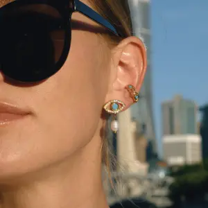 Gold-Tone Stainless Steel Clip Earrings JDE0307070 9 S253f223131234f51a9647e41f1876bb8v