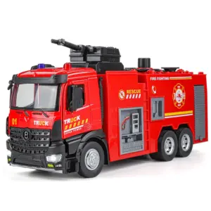 1:30 Scale Fire Rescue Truck Model 8 S254a51f9d2ac45aeba1b2113de1ce68cb