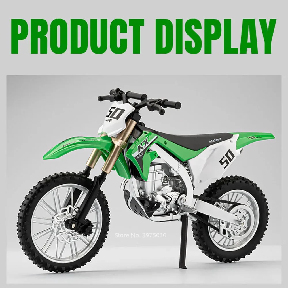Kawasaki KX450 1:12 Scale Model Motorcycle 6 Kawasaki KX450 1:12 Scale Model Motorcycle - Image 6