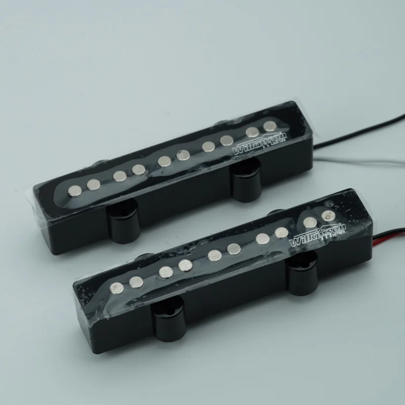 Vintage Wilkinson WOJB B+N Jazz Bass Pickups 5 Vintage Wilkinson WOJB B+N Jazz Bass Pickups - Image 5