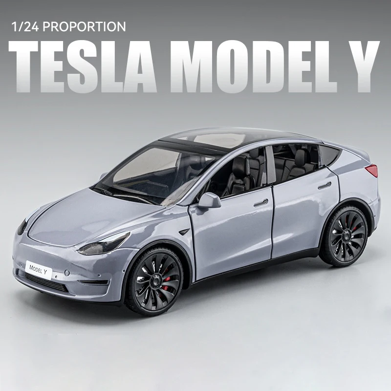 1:24 Scale Alloy Model Y Electric Vehicle Charger 6 1:24 Scale Alloy Model Y Electric Vehicle Charger - Image 6