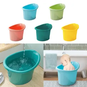 Child-Friendly Baby Bath Tub with Support