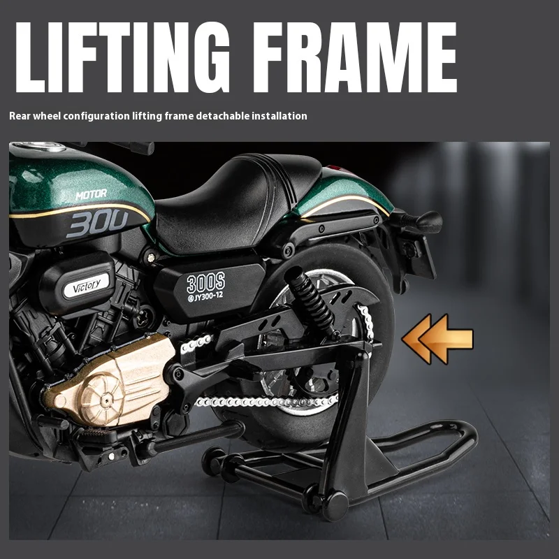 Shan 300S 1:12 Diecast Off-Road Motorcycle 4 Shan 300S 1:12 Diecast Off-Road Motorcycle - Image 4