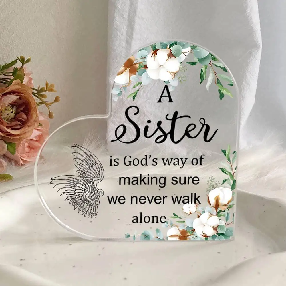 A Sister is God's Gift Acrylic Decor 7 A Sister is God's Gift Acrylic Decor - Image 7