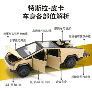 1:28 Scale Cyber Pickup Model Car 15 S25edd61438274568ad01483290b5c894q