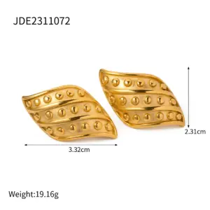 Stainless Steel Crescent Rivet Earrings 11 S25eec276024f47a18523e7f4ffb60d8ey