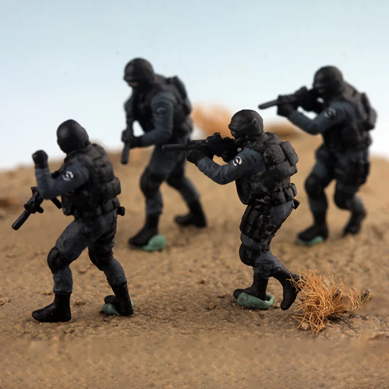 1:72 Resin SWAT Tactical Scene Model 7 1:72 Resin SWAT Tactical Scene Model - Image 7