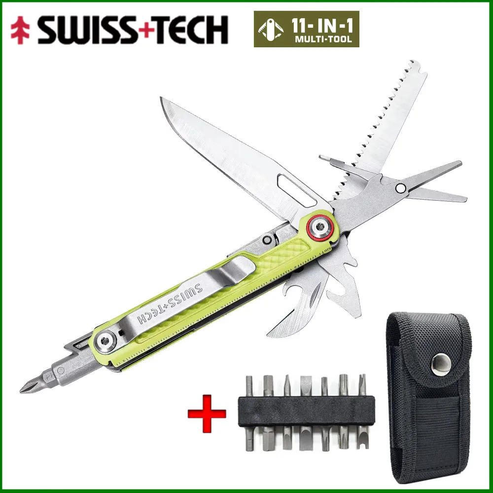 Swiss Tech 11-in-1 Multi-Tool in Vibrant Blue 7 Swiss Tech 11-in-1 Multi-Tool in Vibrant Blue - Image 7