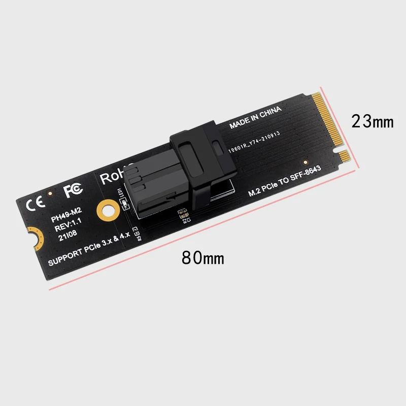 M.2 PCIe Adapter Card for NVMe SSDs 4 M.2 PCIe Adapter Card for NVMe SSDs - Image 4