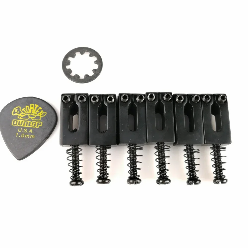Electric Guitar Tremolo Bridge Saddles Set 6 Electric Guitar Tremolo Bridge Saddles Set - Image 6