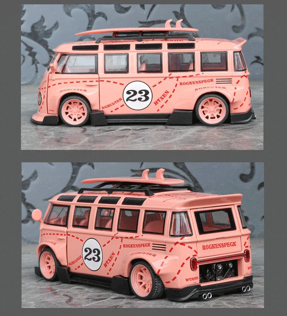 Vibrant 1:32 Scale Volkswagen T1 Mini Model 7 Vibrant 1:32 Scale Volkswagen T1 Mini Model - Image 7