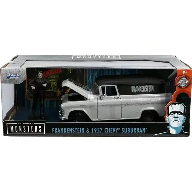 Vintage Frankenstein 1957 Chevy Suburban Diecast Model 8 Vintage Frankenstein 1957 Chevy Suburban Diecast Model - Image 8