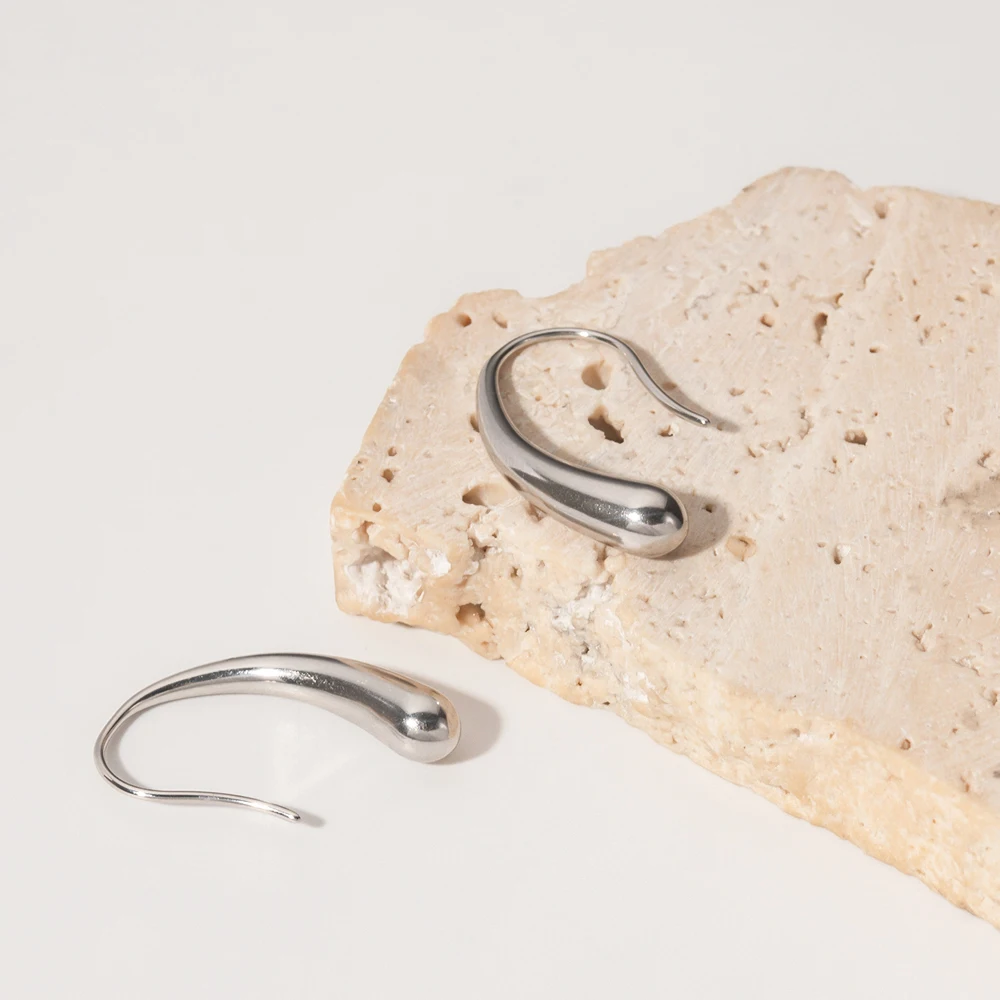 Stainless Steel Drop Earrings for Women 5 Stainless Steel Drop Earrings for Women - Image 5