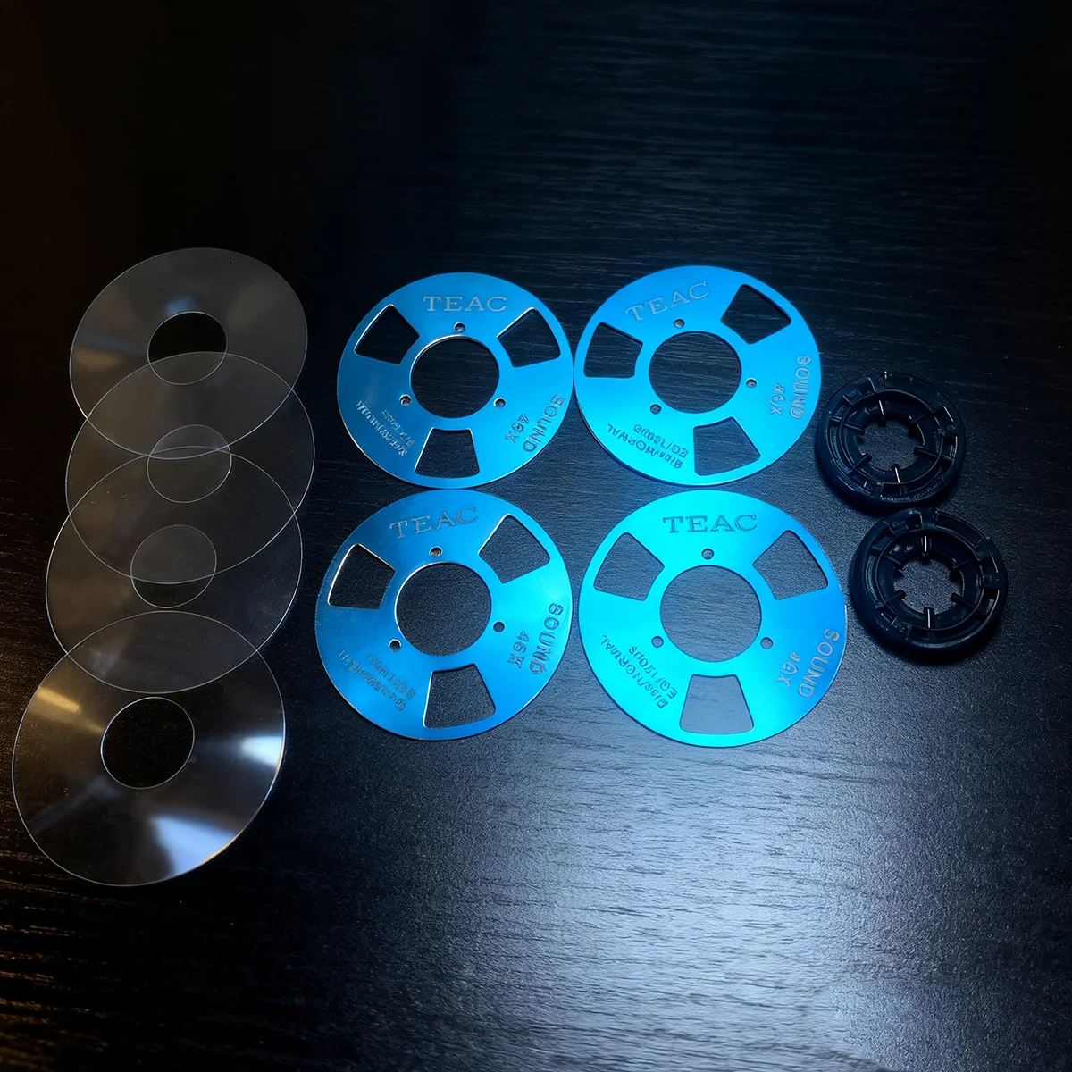 Aluminum Reel Set for Tape Recording 2 Aluminum Reel Set for Tape Recording - Image 2