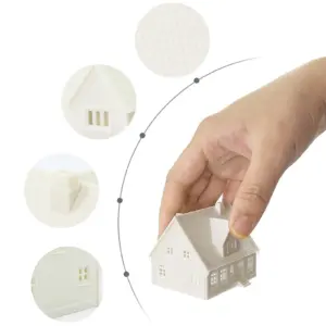 N Scale Model Village House Set 12 S26beca6b3a9e4e398b5f3372bf1721bf2