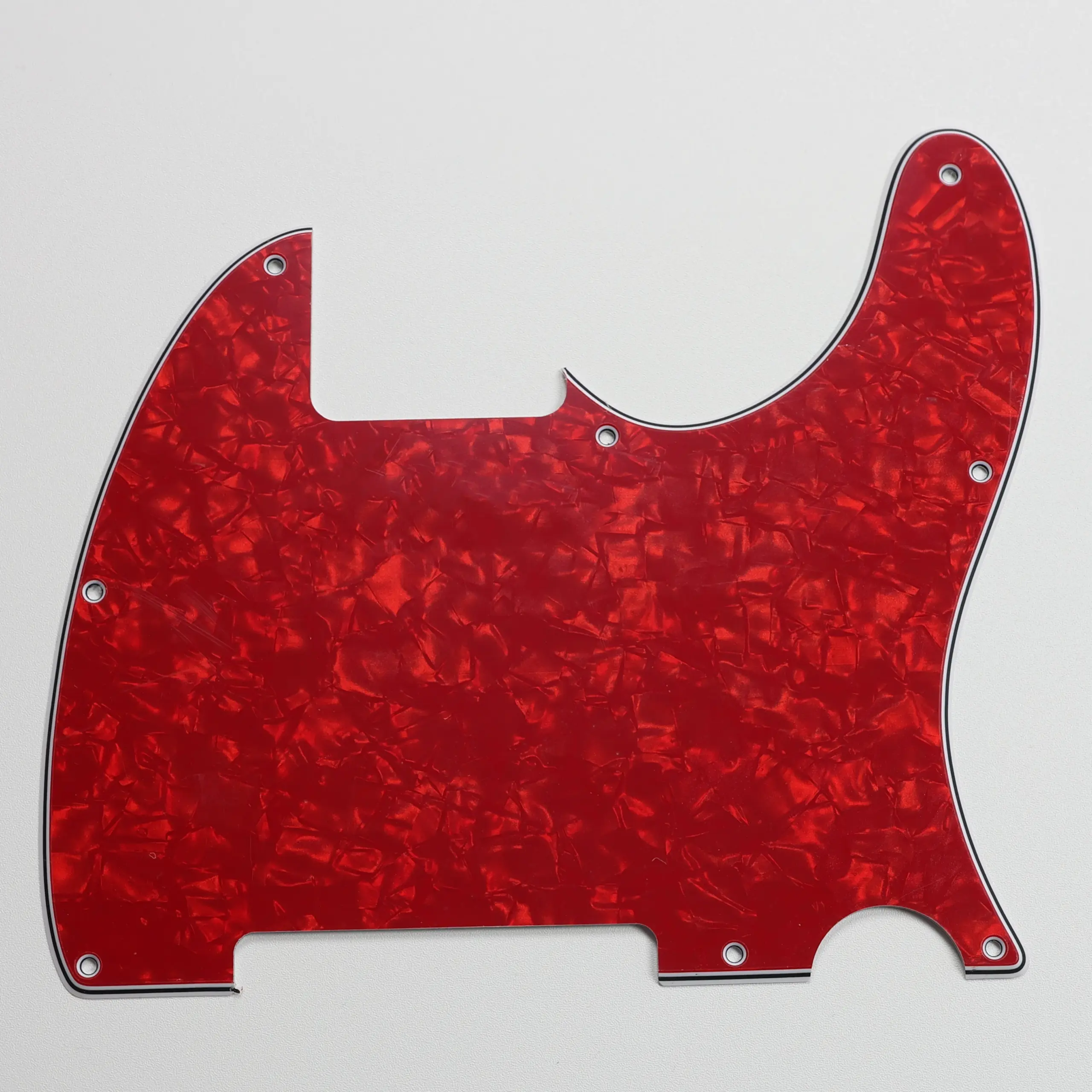 Vibrant Multicolor Telecaster Pickguard for US Models 2 Vibrant Multicolor Telecaster Pickguard for US Models - Image 2