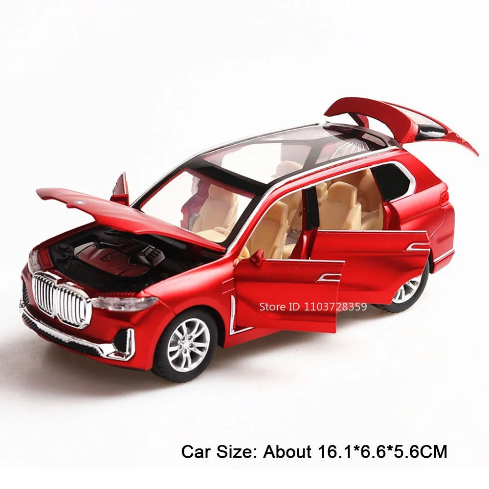 Black BMW X7 Diecast Model - 1:32 Scale 9 Black BMW X7 Diecast Model - 1:32 Scale - Image 9
