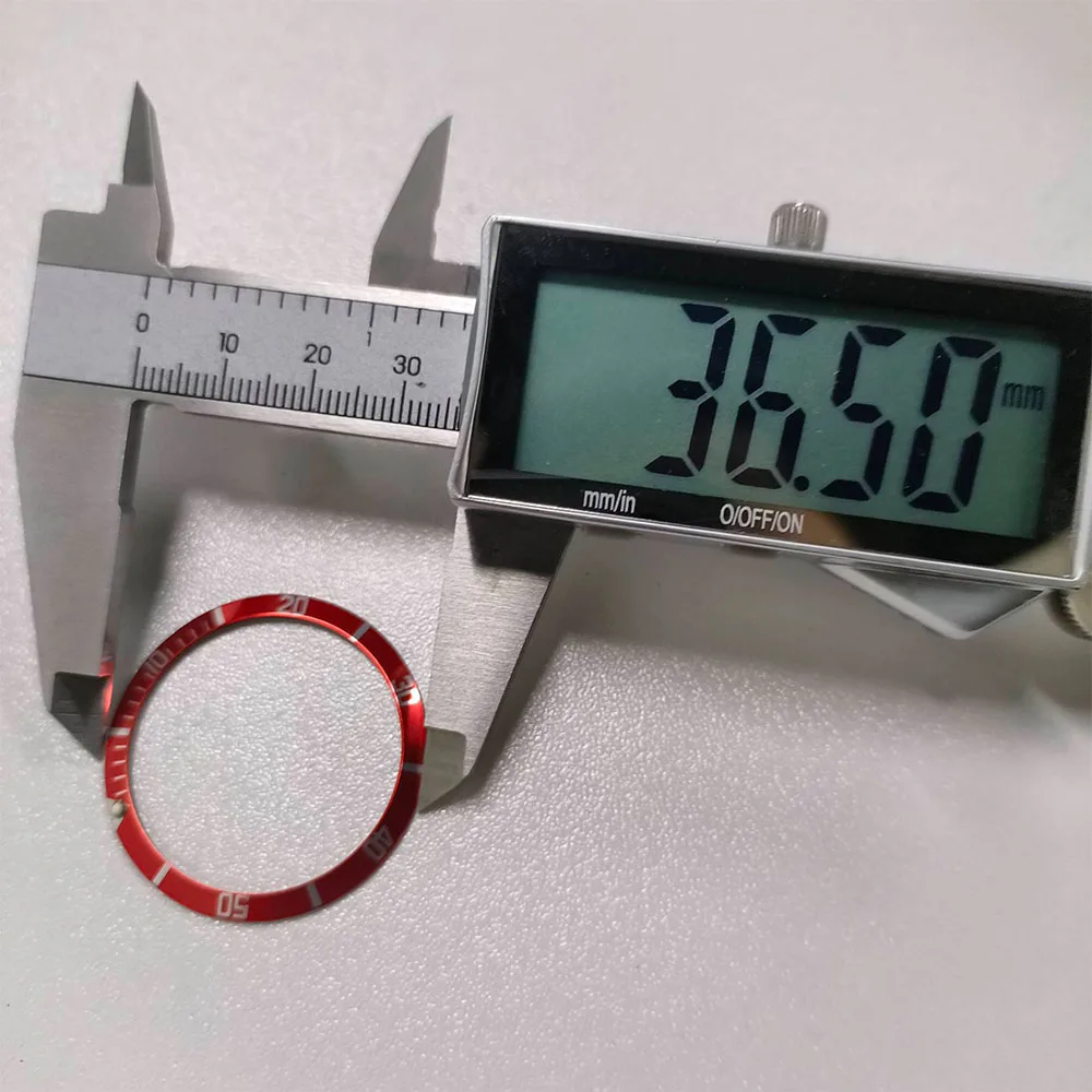 36.5mm Aluminum Bezel Insert for SKX007 3 36.5mm Aluminum Bezel Insert for SKX007 - Image 3