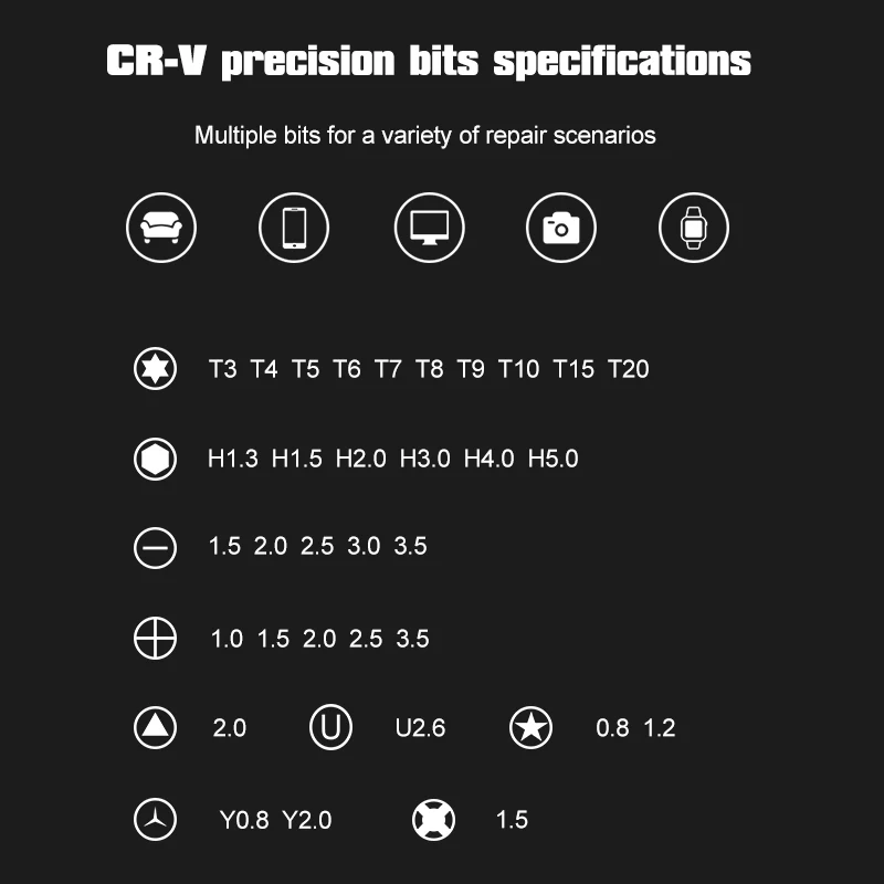 JAKEMY JM-8139 Precision Repair Kit 6 JAKEMY JM-8139 Precision Repair Kit - Image 6