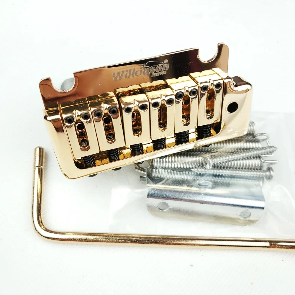 Wilkinson Gold Double Swing Tremolo Bridge for WOV08 3 Wilkinson Gold Double Swing Tremolo Bridge for WOV08 - Image 3