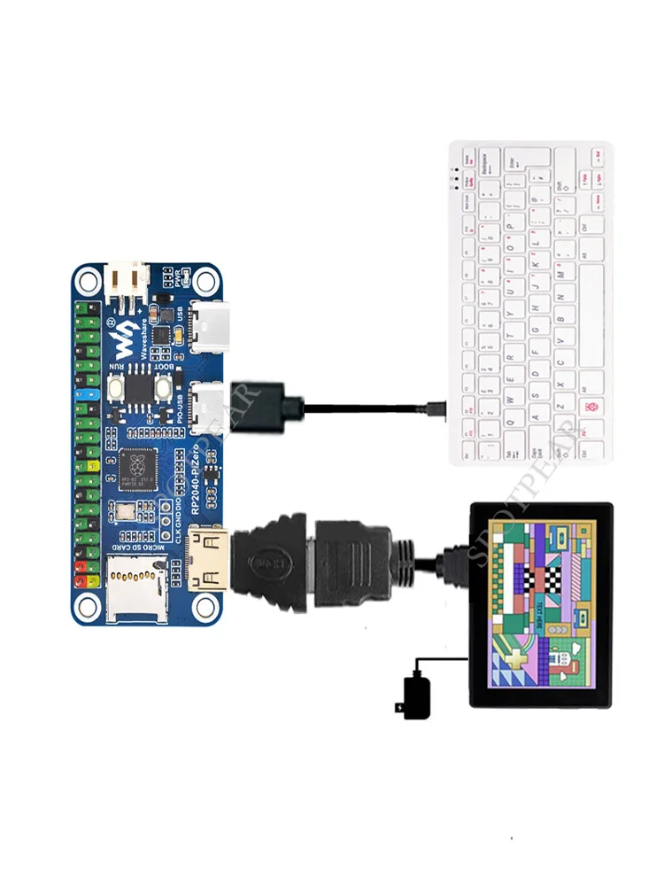 SpotPear RP2350-PiZero Development Board 4 SpotPear RP2350-PiZero Development Board - Image 4