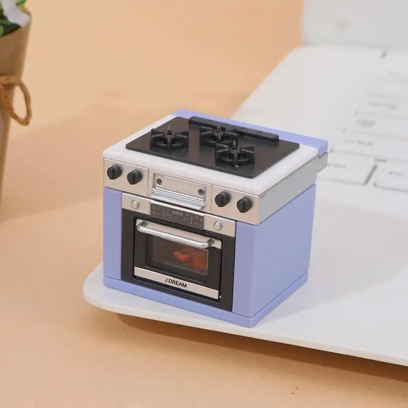 Miniature Dollhouse Kitchen Set with Gas Stove 9 Miniature Dollhouse Kitchen Set with Gas Stove - Image 9