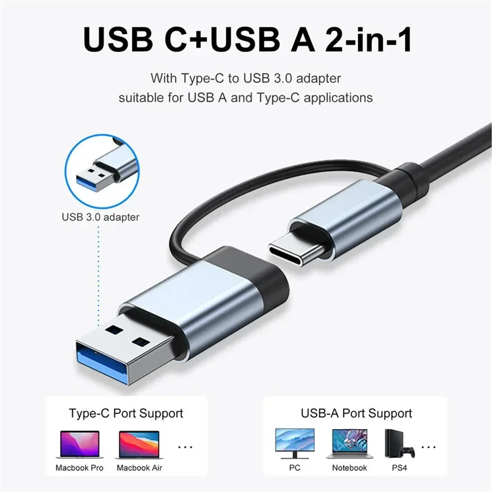 8-in-1 USB-C Hub for Versatile Connectivity 2 8-in-1 USB-C Hub for Versatile Connectivity - Image 2
