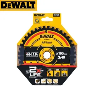 DEWALT 165mm Circular Saw Blades 24T & 40T 16 S274b582079ca4bcca88a8a5139a42fd4d