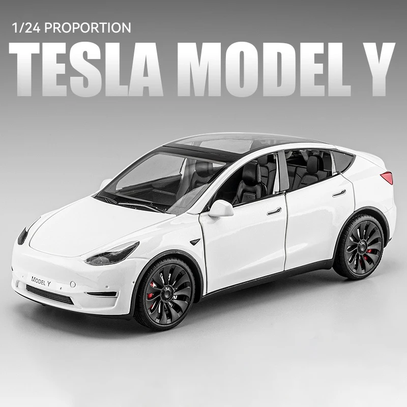 1:24 Scale Alloy Model Y Electric Vehicle Charger 8 1:24 Scale Alloy Model Y Electric Vehicle Charger - Image 8