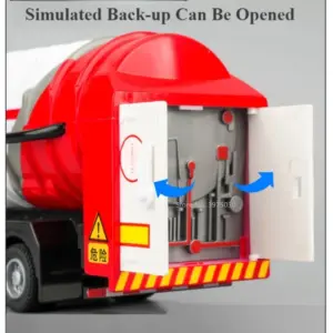 1/24 Scale Oil Tank Truck Model with Lights 7 S275a28e429d5474f9e46abe64676a4c5G