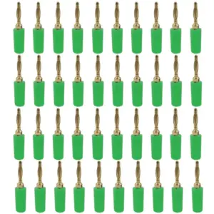 40-Piece Gold-Plated Banana Plug Set for DIY 18 S27704a5f9762464785312e3ab3d9d5ddi