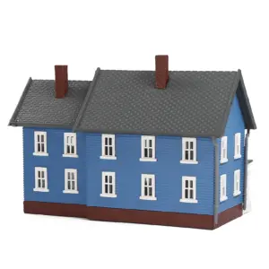 Miniature Blue House Model JZN5889P 7 S2776f5ef76a943759d26d30f2d6bf20cY