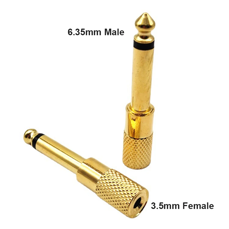 Gold-Plated Mono Audio Adapter Set for Professional Use 3 Gold-Plated Mono Audio Adapter Set for Professional Use - Image 3