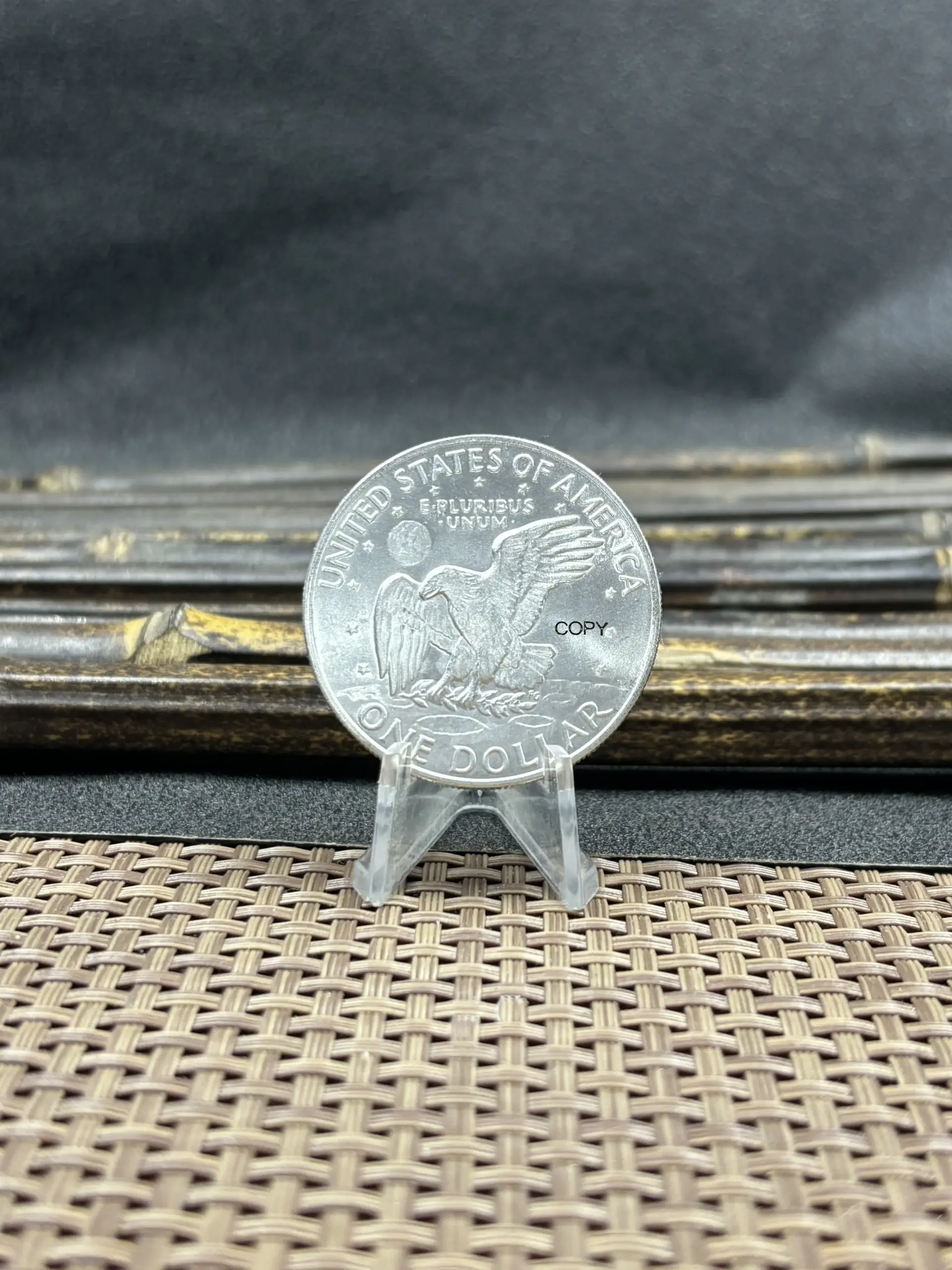 Eisenhower Dollar Replica Coin for Collectors 4 Eisenhower Dollar Replica Coin for Collectors - Image 4