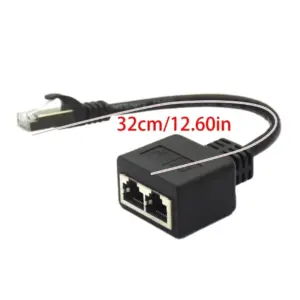 RJ45 Ethernet Splitter Cable 1 Male to 2 Female 10 S27a0d9c818b941ee8313581b300dd95aL
