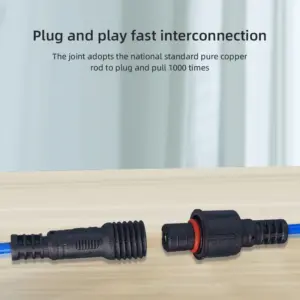 Waterproof Outdoor LED Connector 1-pin IP67 11 S27b60c60c9194092b6a00bd23d92f97aC