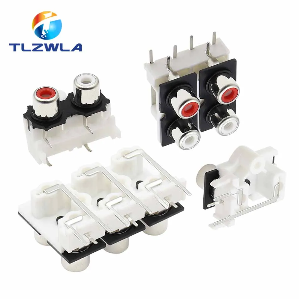 Premium RCA Socket Connectors Set (2PCS) for Audio 2 Premium RCA Socket Connectors Set (2PCS) for Audio - Image 2