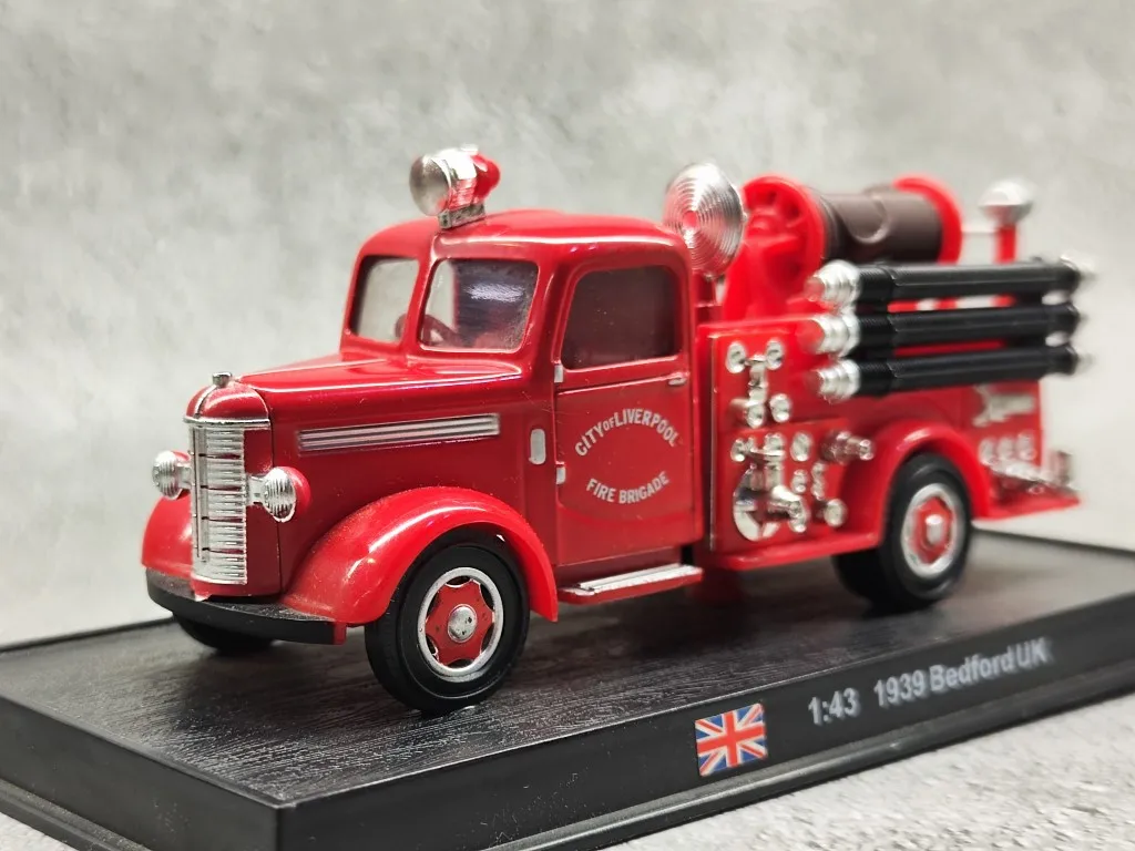 Vintage & Modern Fire Truck Diecast Collection 6 Vintage & Modern Fire Truck Diecast Collection - Image 6