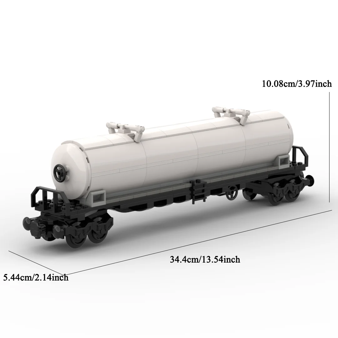 White Oil Tank Car Model Set for Railways 7 White Oil Tank Car Model Set for Railways - Image 7