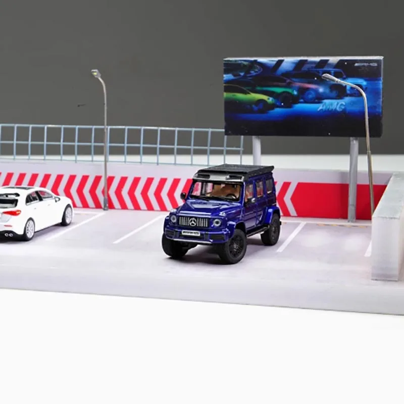 Mercedes-Benz G63 1/64 Diecast Model Blue 7 Mercedes-Benz G63 1/64 Diecast Model Blue - Image 7