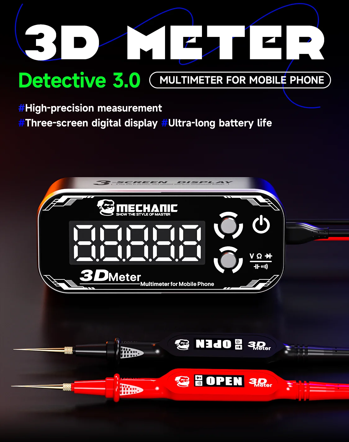 Mechanic Detective 3.0 Multimeter for Phone Repairs 2 Mechanic Detective 3.0 Multimeter for Phone Repairs - Image 2