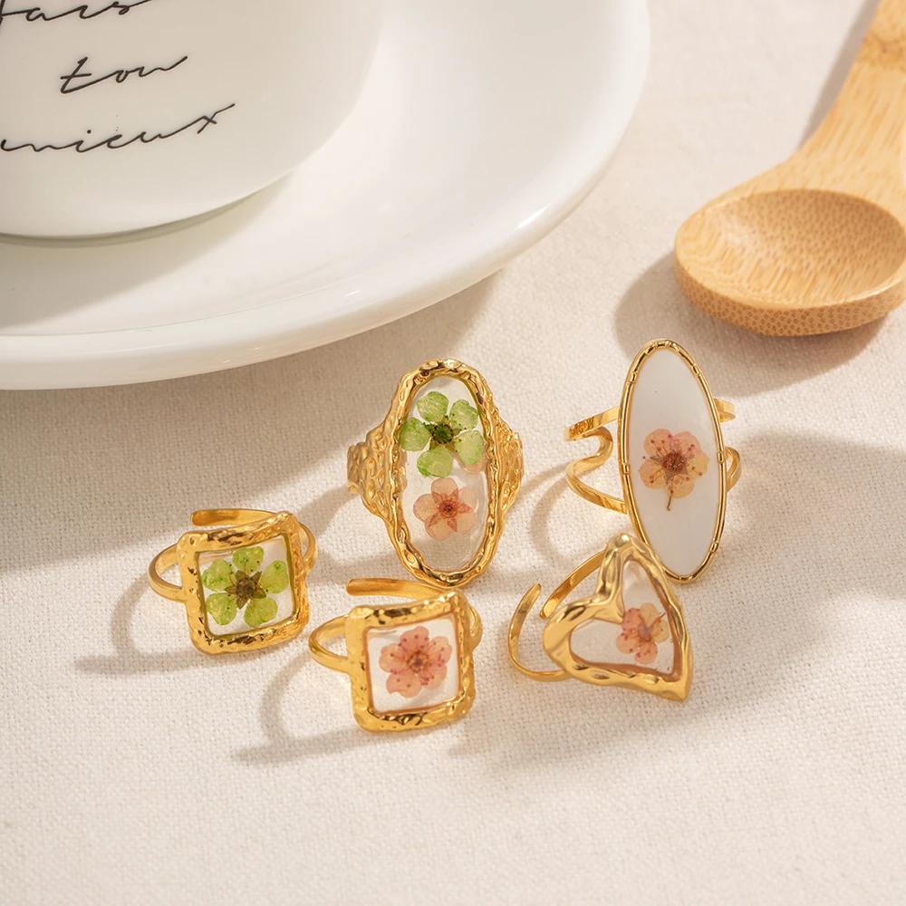 Stainless Steel Heart Ring for Women 6 Stainless Steel Heart Ring for Women - Image 6