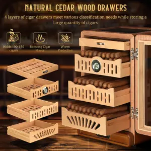Elegant Cigar Humidor Cabinet for Collectors 10 S286d22b2be6746ecb0765b0474283fc3N