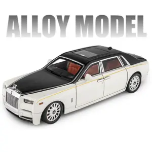 Elegant 1:18 White Rolls-Royce Phantom Model 17 S28791932209445be99ff65047d0a0302N